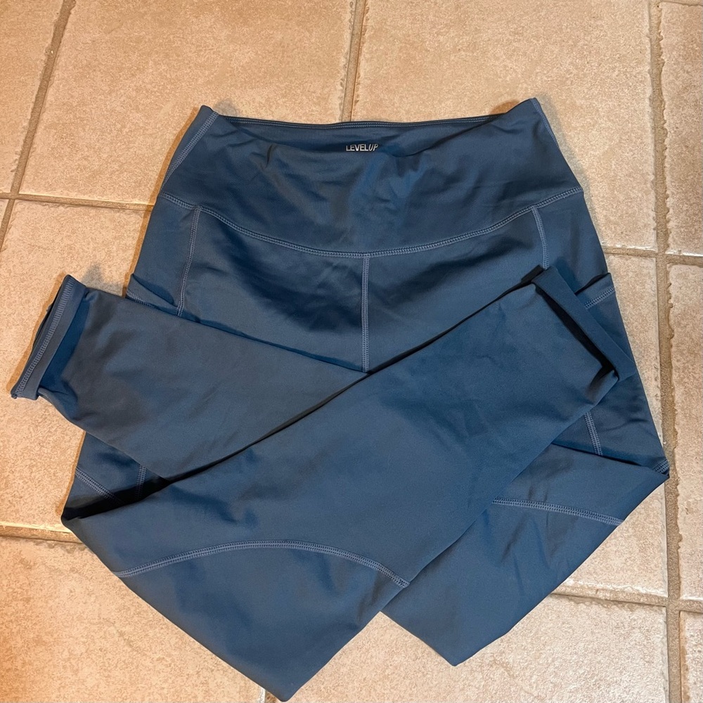 Level Up Women's Blue Leggings